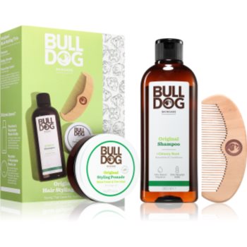 Bulldog Original Hair Styling Trio set cadou pentru barbati - imagine 2